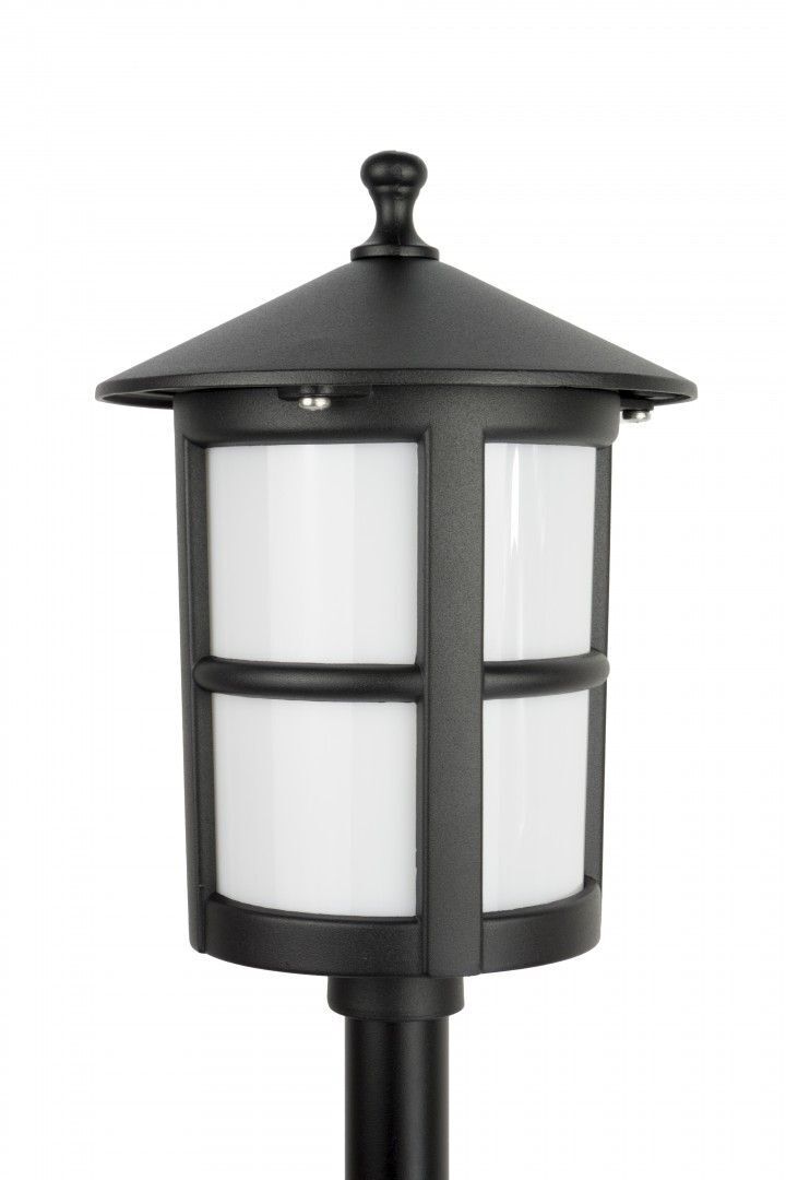 Schwarze Wegeleuchte Rustikal 101 cm Lampe Außen
