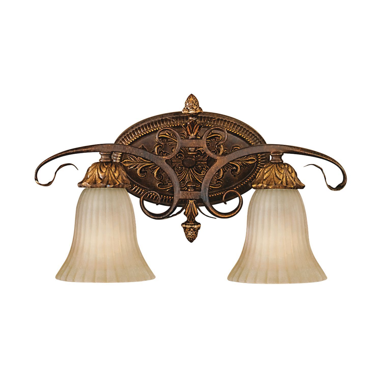 Wandlampe ANABELL 10 Bronze Porzellan Leuchte