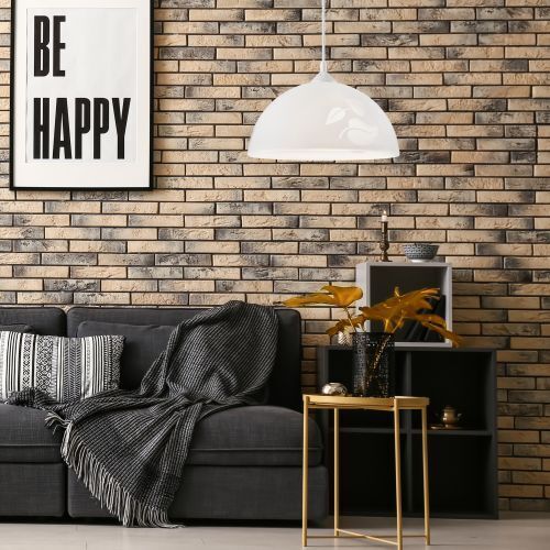 Pendelleuchte Grau Retro rund Esstisch Glas Lampe