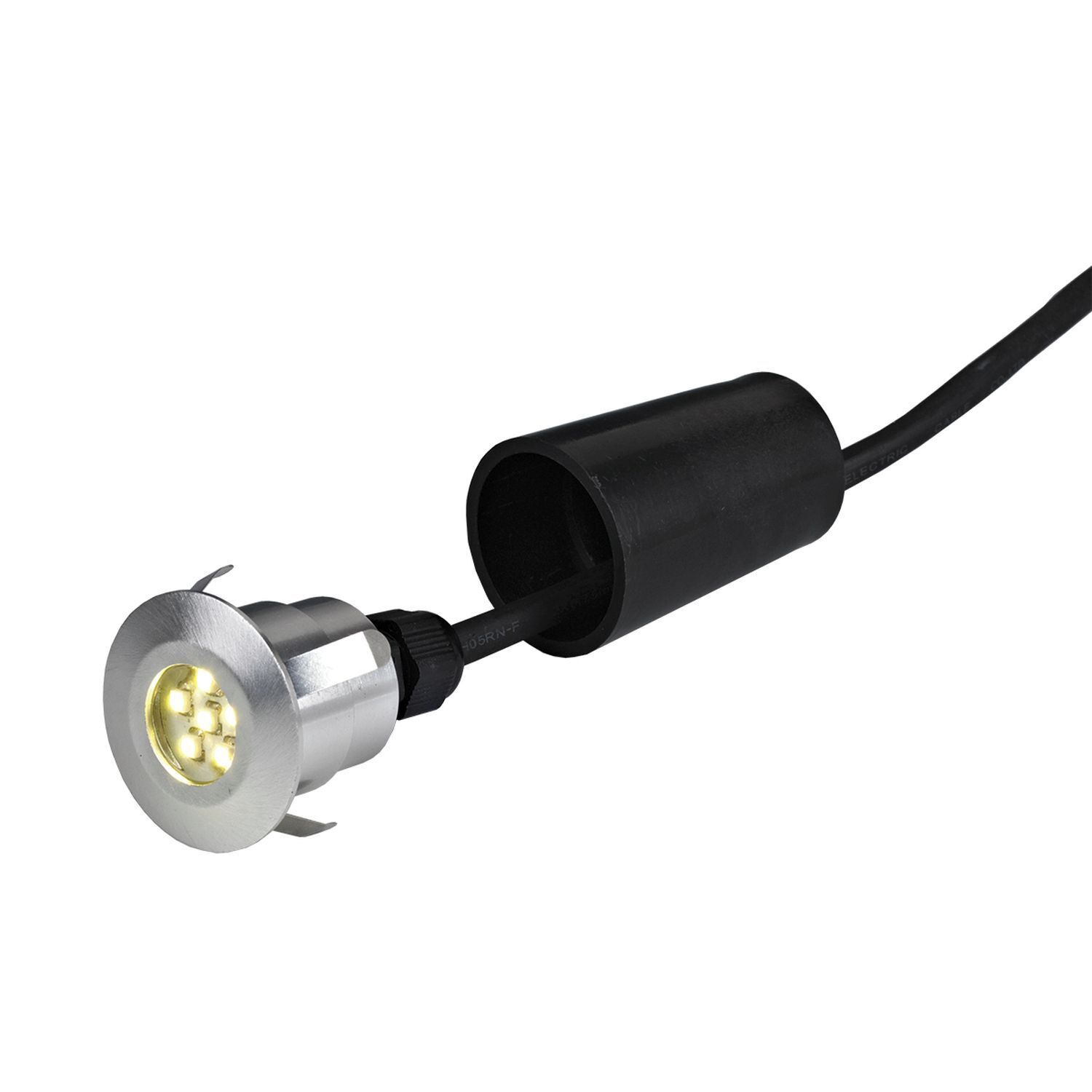 LED Einbaustrahler außen 5-fach IP54 Aluminium