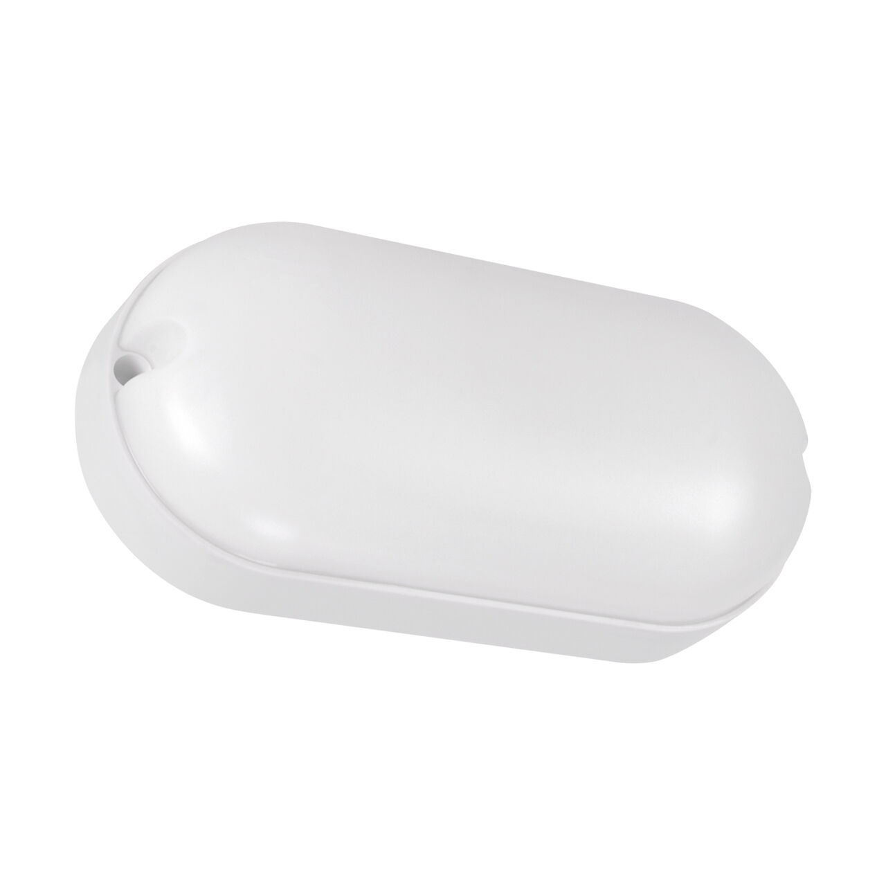 LED Deckenleuchte oval IP65 Weiß 19,5 cm Keller außen