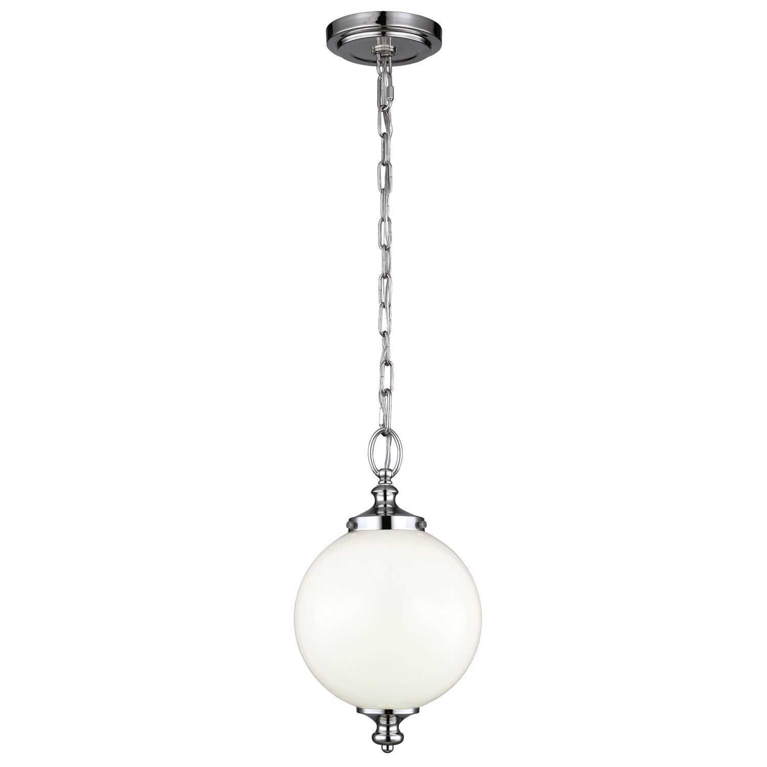 Deckenleuchte LORIN in Nickel Ø22cm kürzbar Lampe