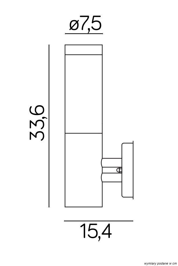 Außen Wandlampe Schwarz Edelstahl IP44 E27 BETULA