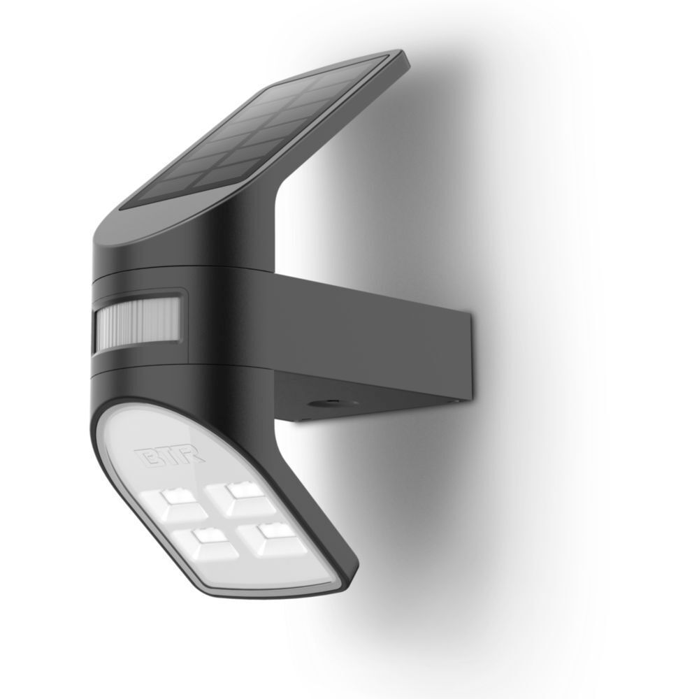 Solarlampe Bewegungsmelder LED 4000 K Garten Haus