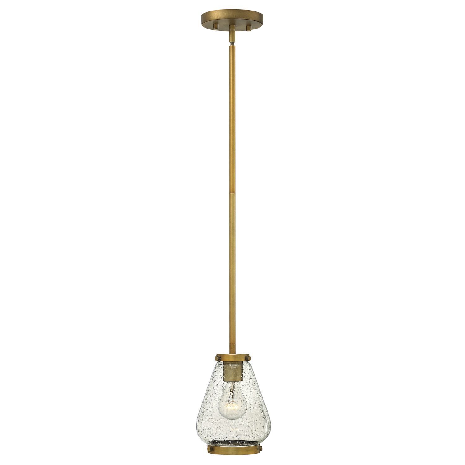 Deckenleuchte Glas Metall in Bronze antik verstellbar