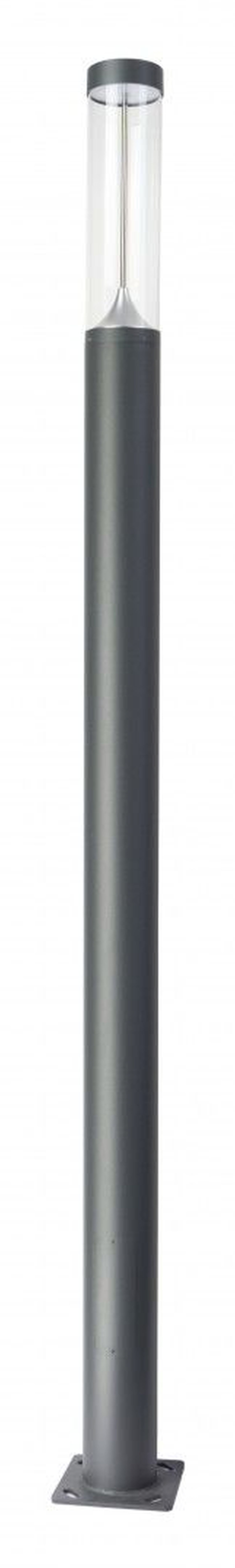 Dunkelgraue LED Wegeleuchte Aluminium IP65 3000 cm XXL