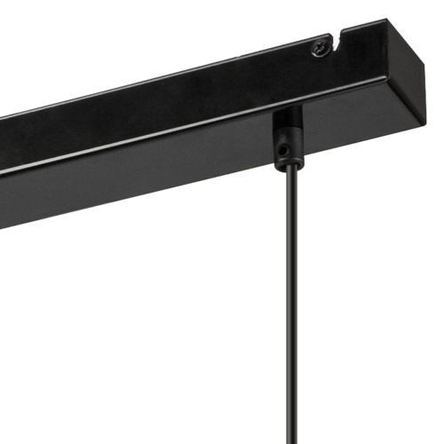 Pendelleuchte Schwarz Metall Esszimmer Lampe