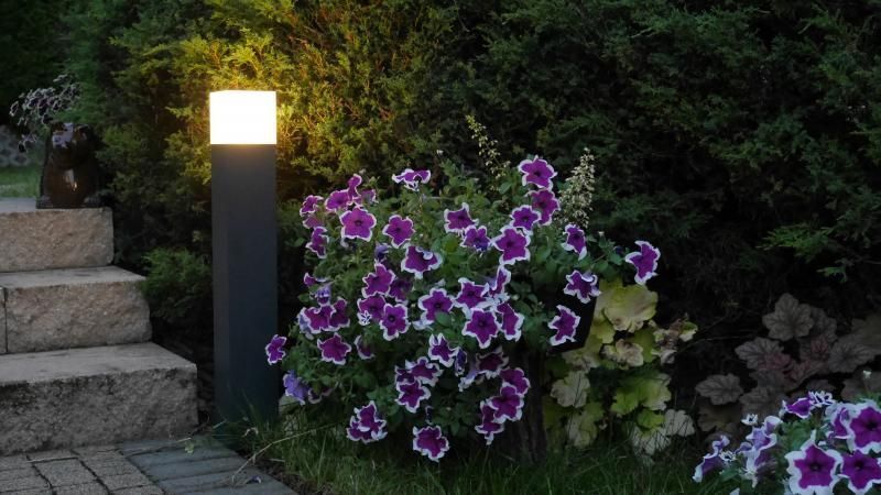 Blendarme Deckenlampe außen IP44 Anthrazit E27