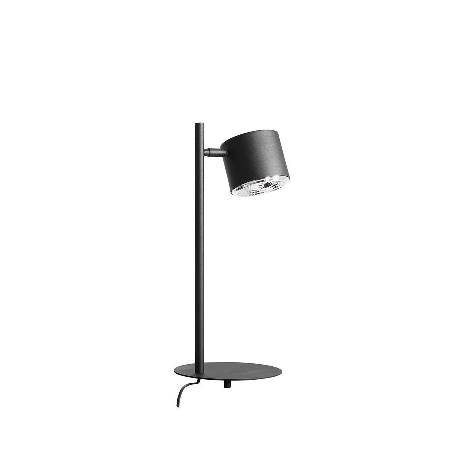 Schreibtischlampe Schwarz GU10 47 cm Metall verstellbar