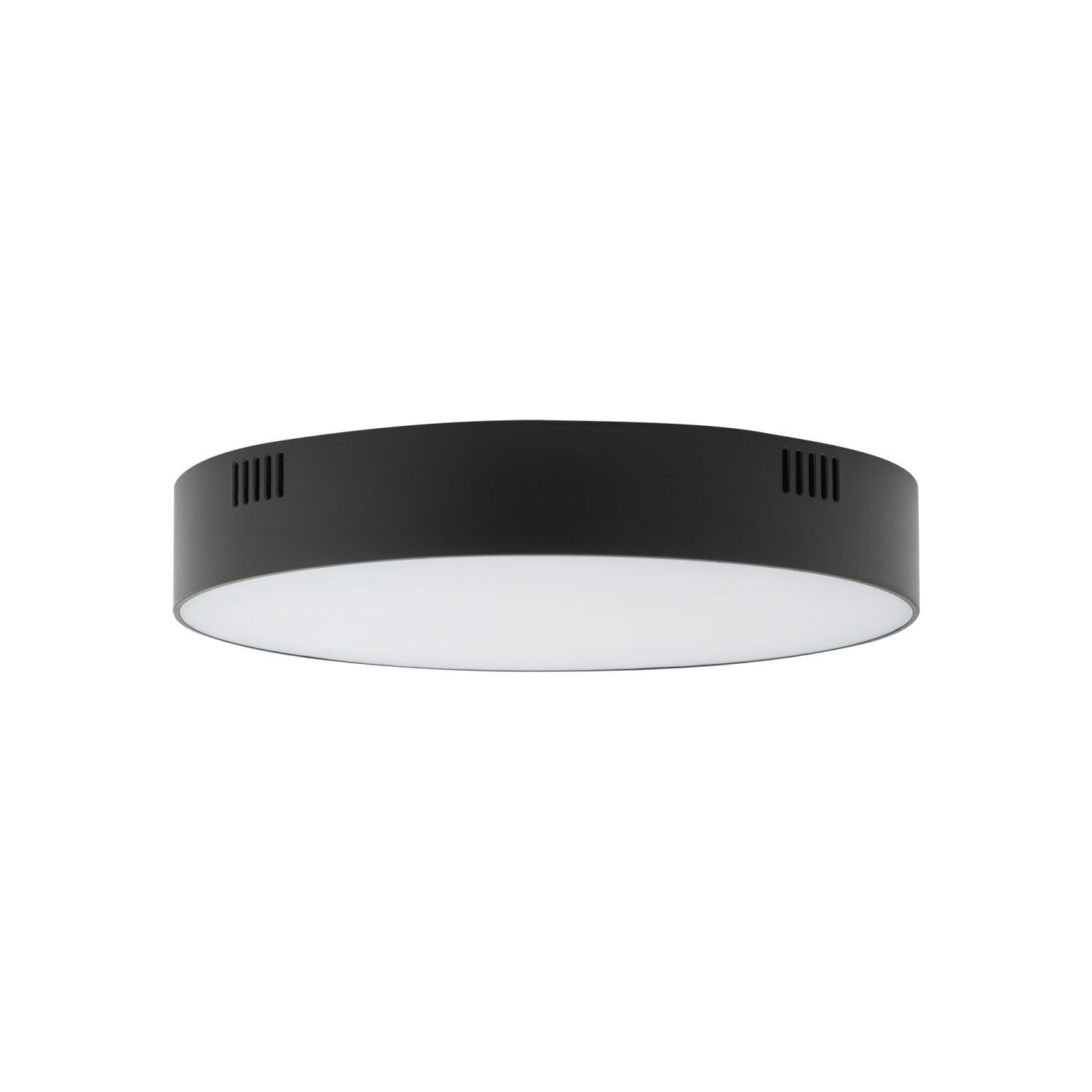 LED Deckenlampe klein Ø 16 cm rund Schwarz 3000 K 1600 lm