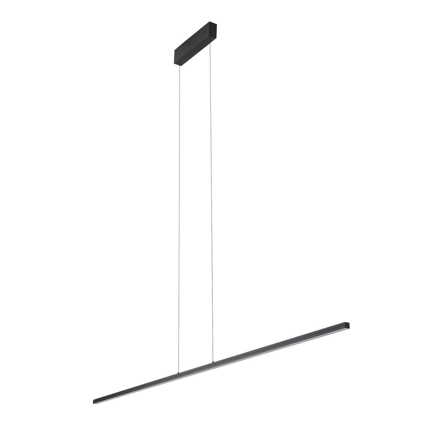 Hängelampe Esstisch LED Schwarz B: 180 cm lang