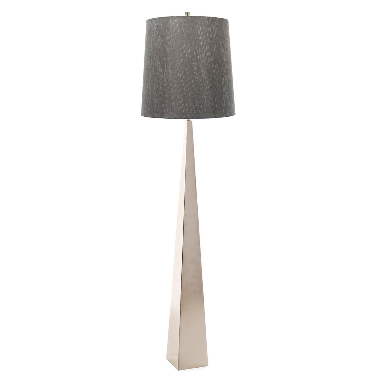 Wohnzimmer Stehlampe Stoff Metall 181cm Modern Design