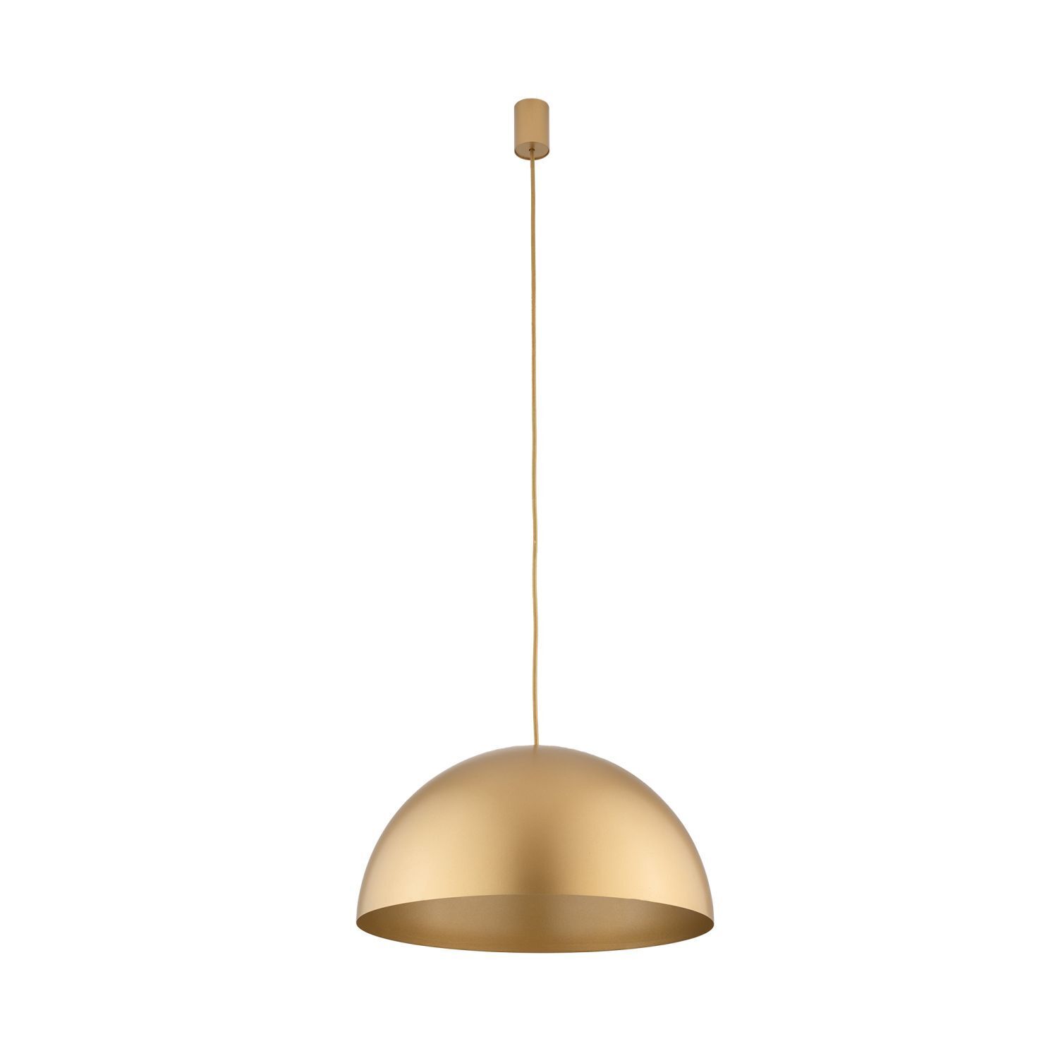 Pendelleuchte rund Ø 50 cm in Gold matt 4x GX53 verstellbar