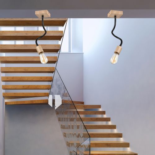 Wohnzimmerlampe Deckenleuchte Wohnzimmer Schwarz