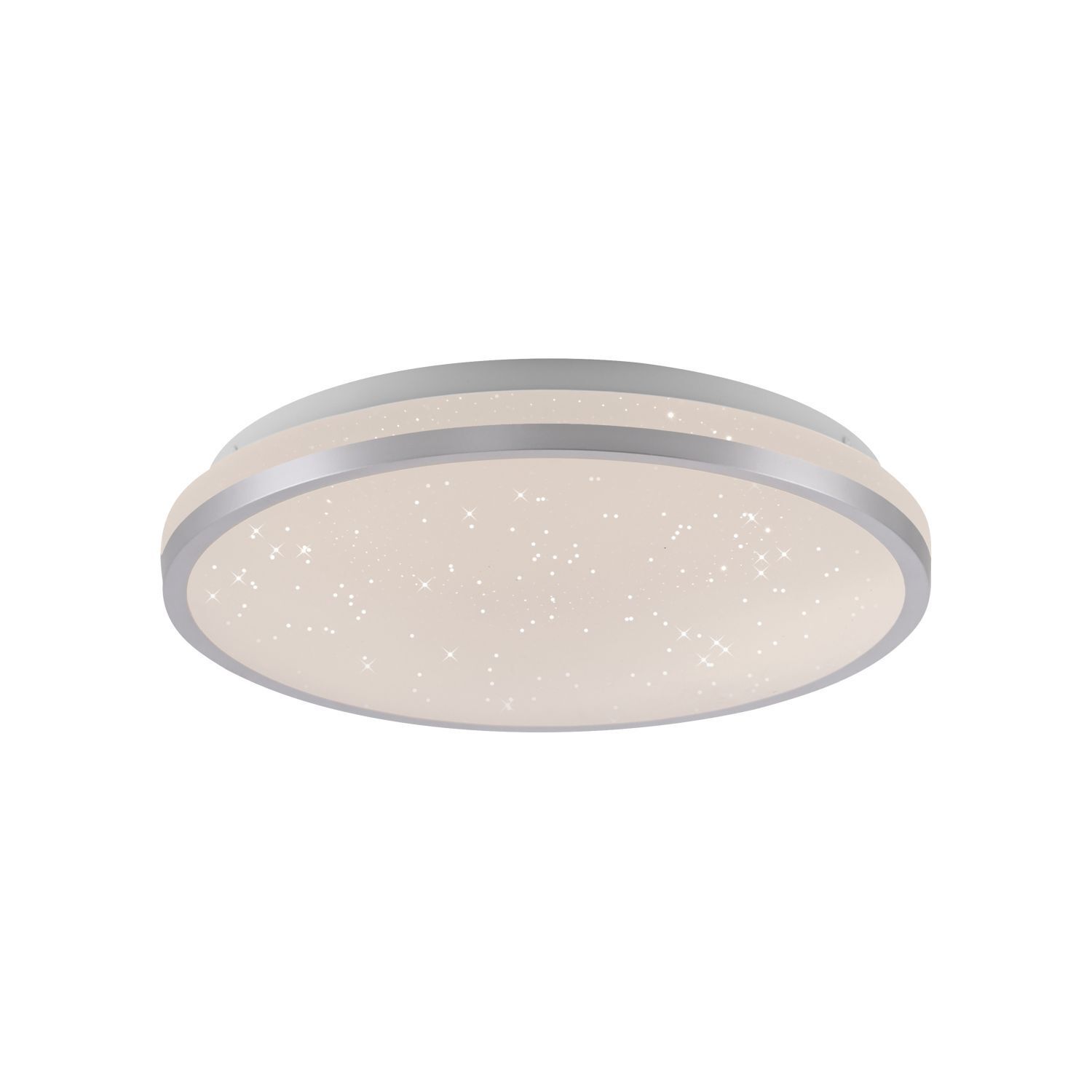 LED Deckenleuchte Sternenhimmel Silber 1380 lm dimmbar