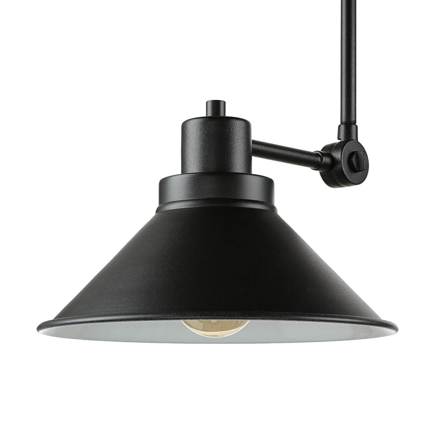 Deckenleuchte Schwarz 61-152cm SIMONA Büro Lampe