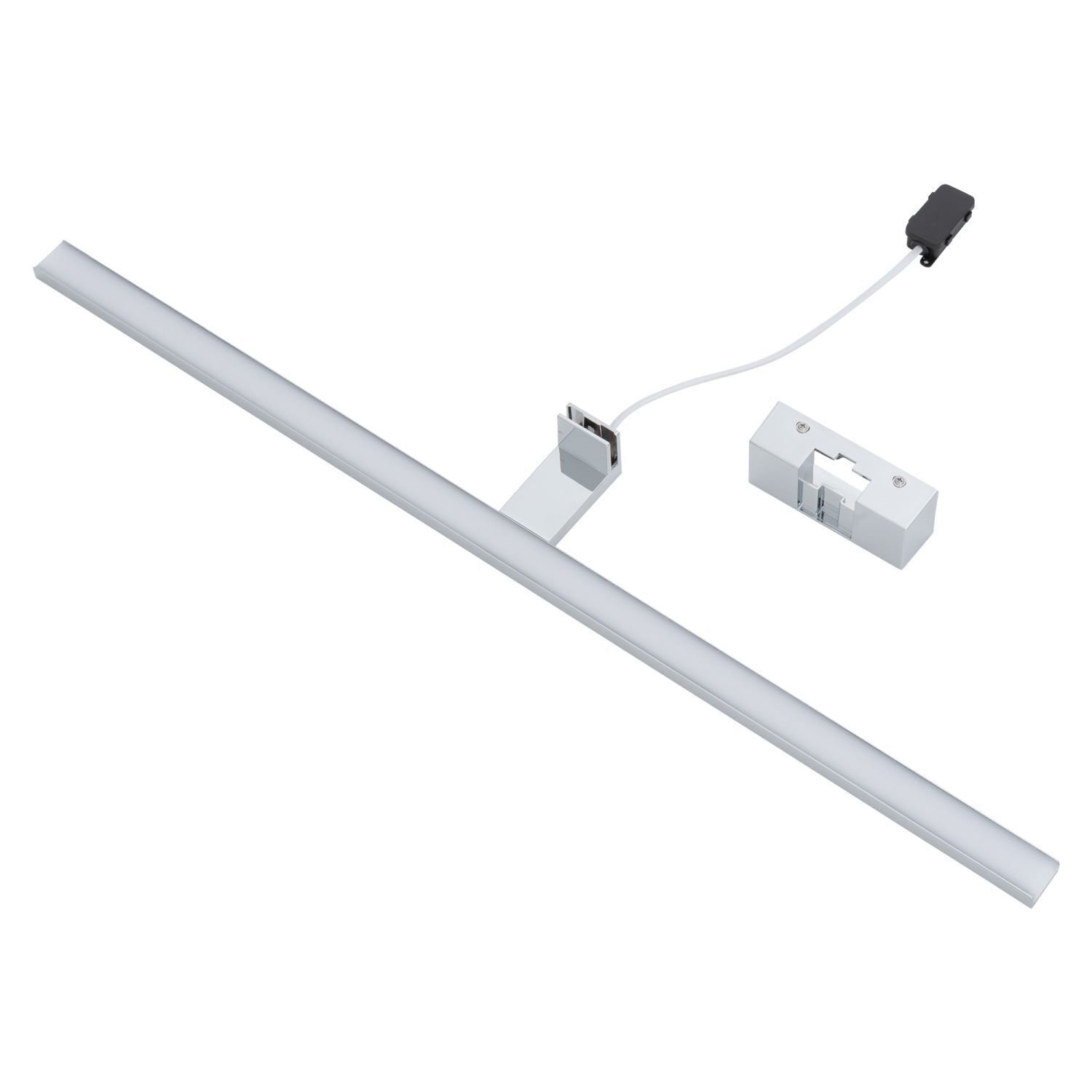 LED Spiegelleuchte IP44 Chrom 4000 K 1200 lm neutralweiß