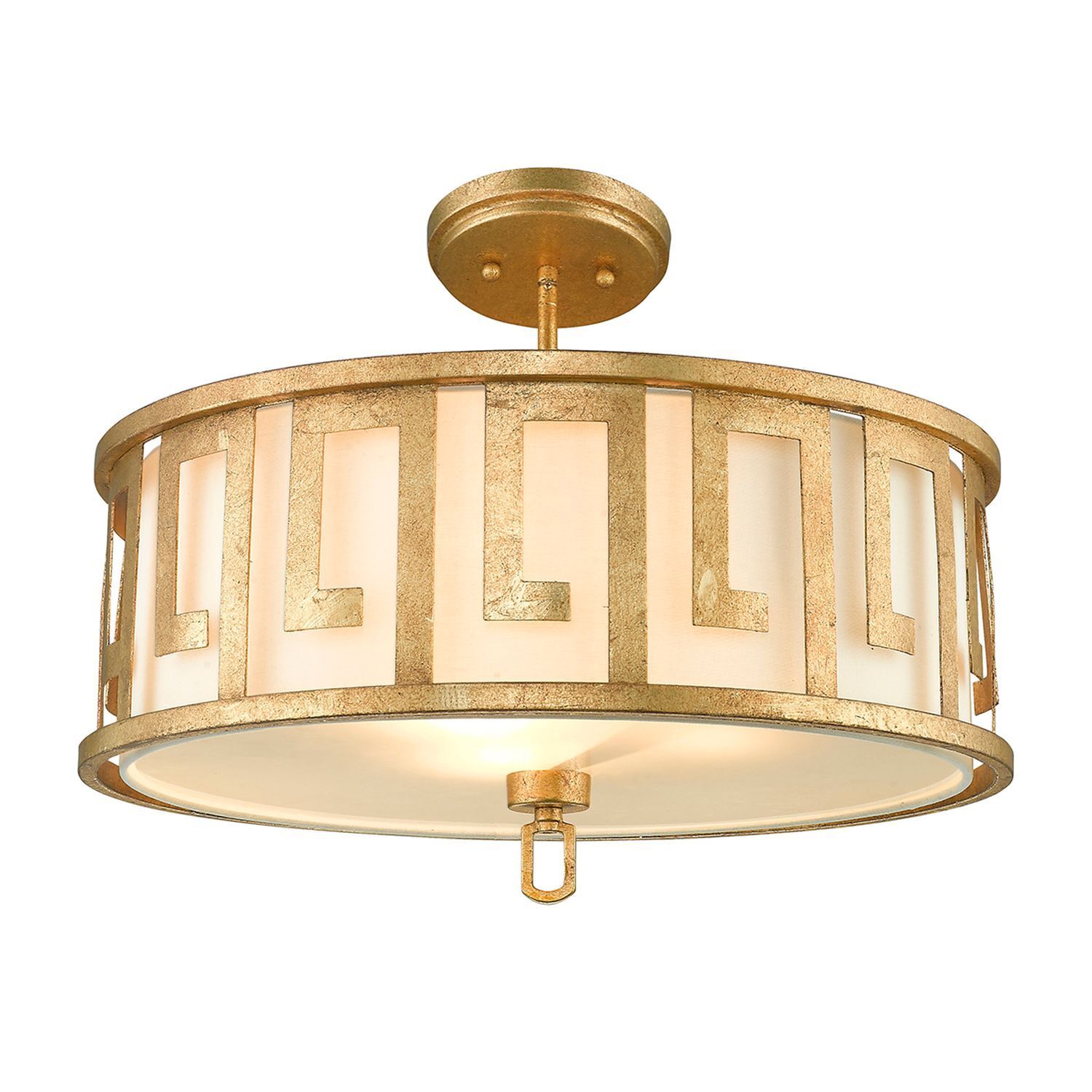 Deckenleuchte AIROSO Weiß kürzbar Vintage Lampe