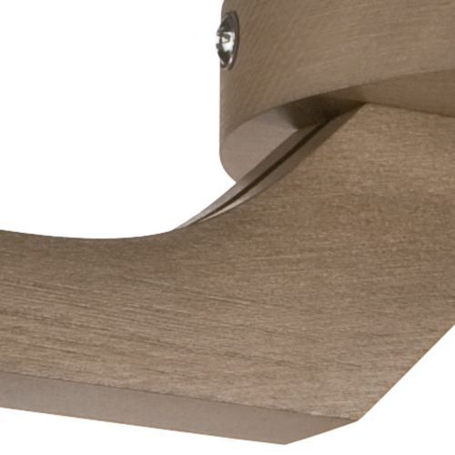Deckenleuchte BATORY Holz 3-flmg Modern Wohnzimmer