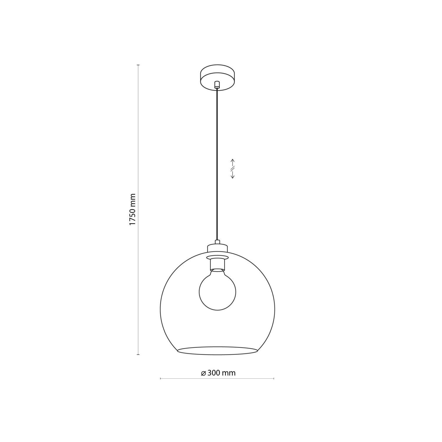 Pendelleuchte KALETE in Graphit Esstisch Lampe