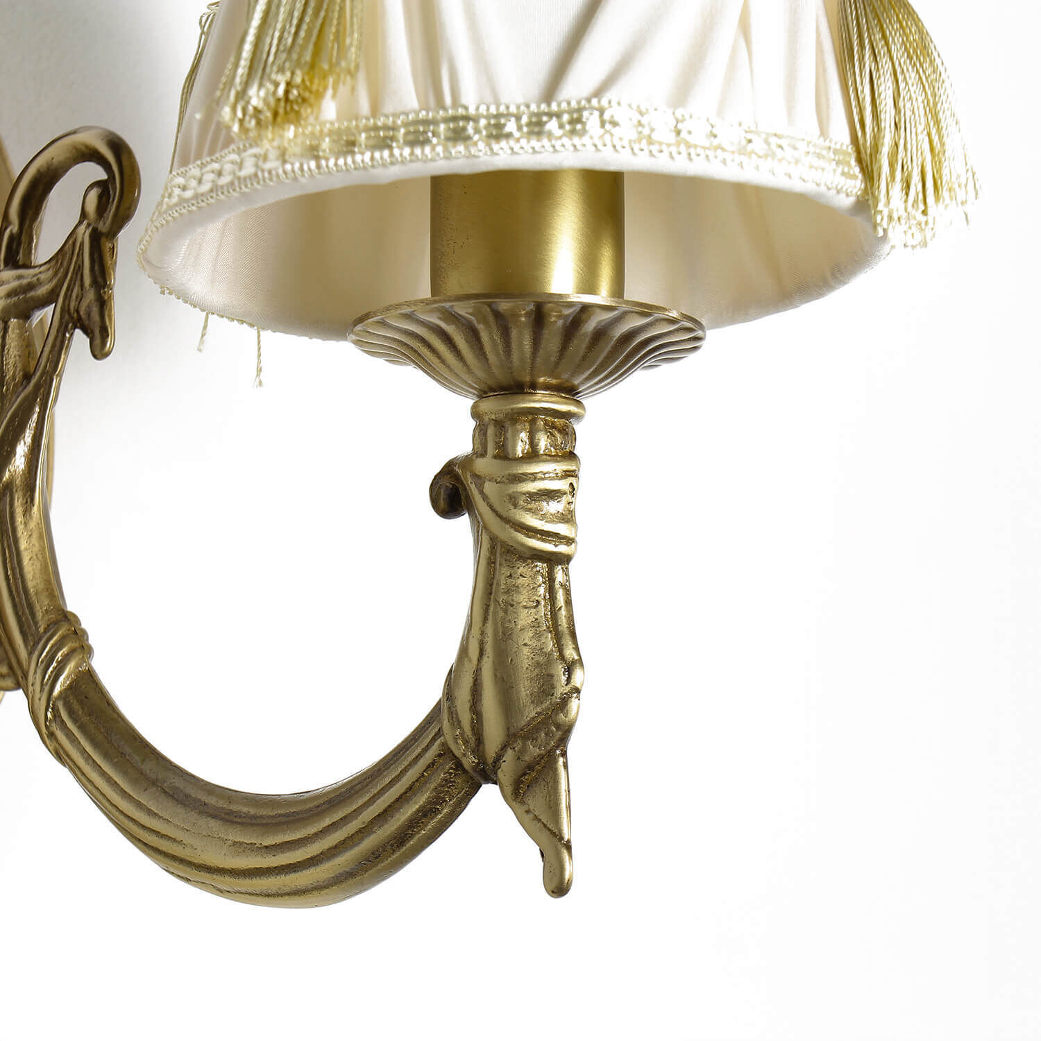 Jugendstil Wandleuchte Wandlampe Weiß