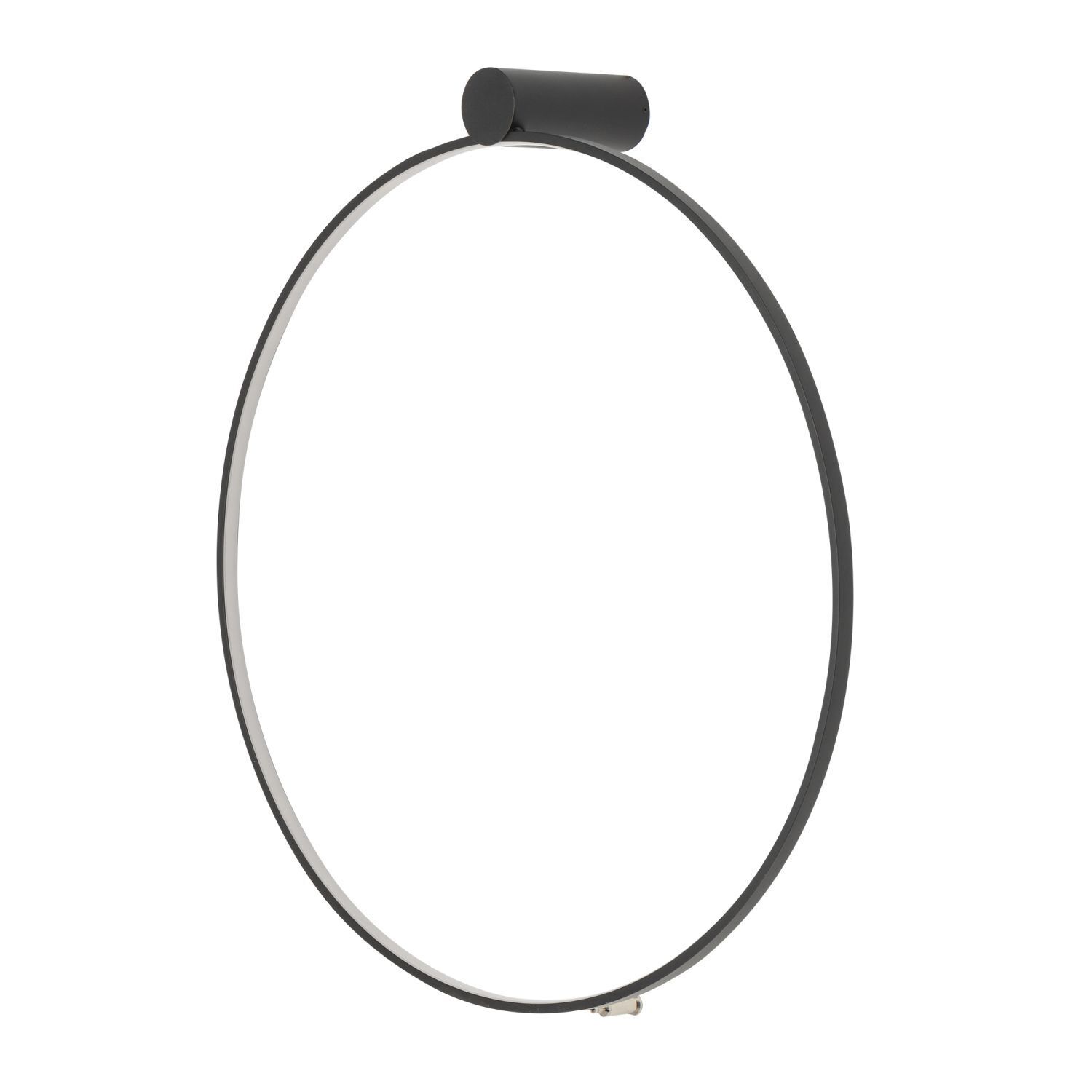 Wandlampe LED Schwarz 3000 K 660 lm Ø 60 cm Ring