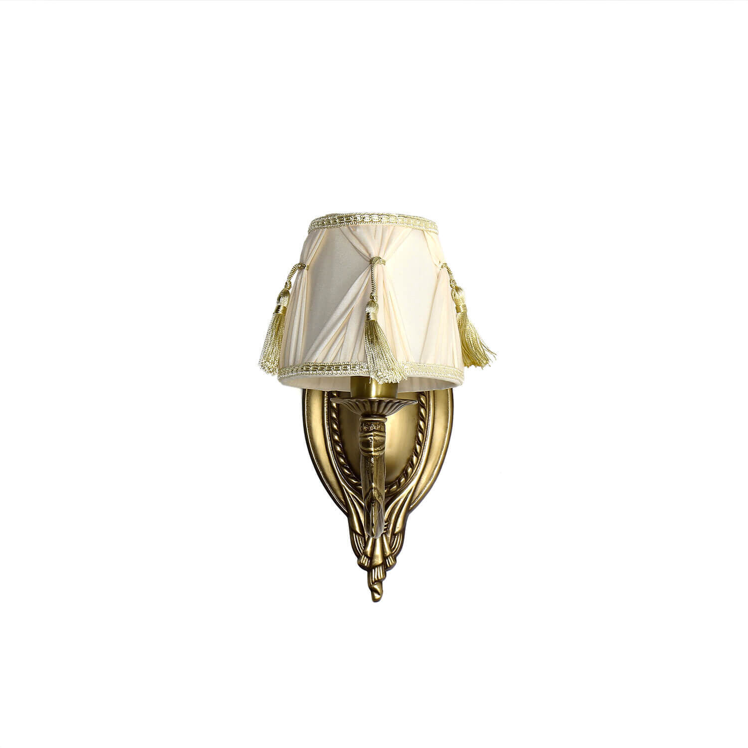 Jugendstil Wandleuchte Wandlampe Weiß