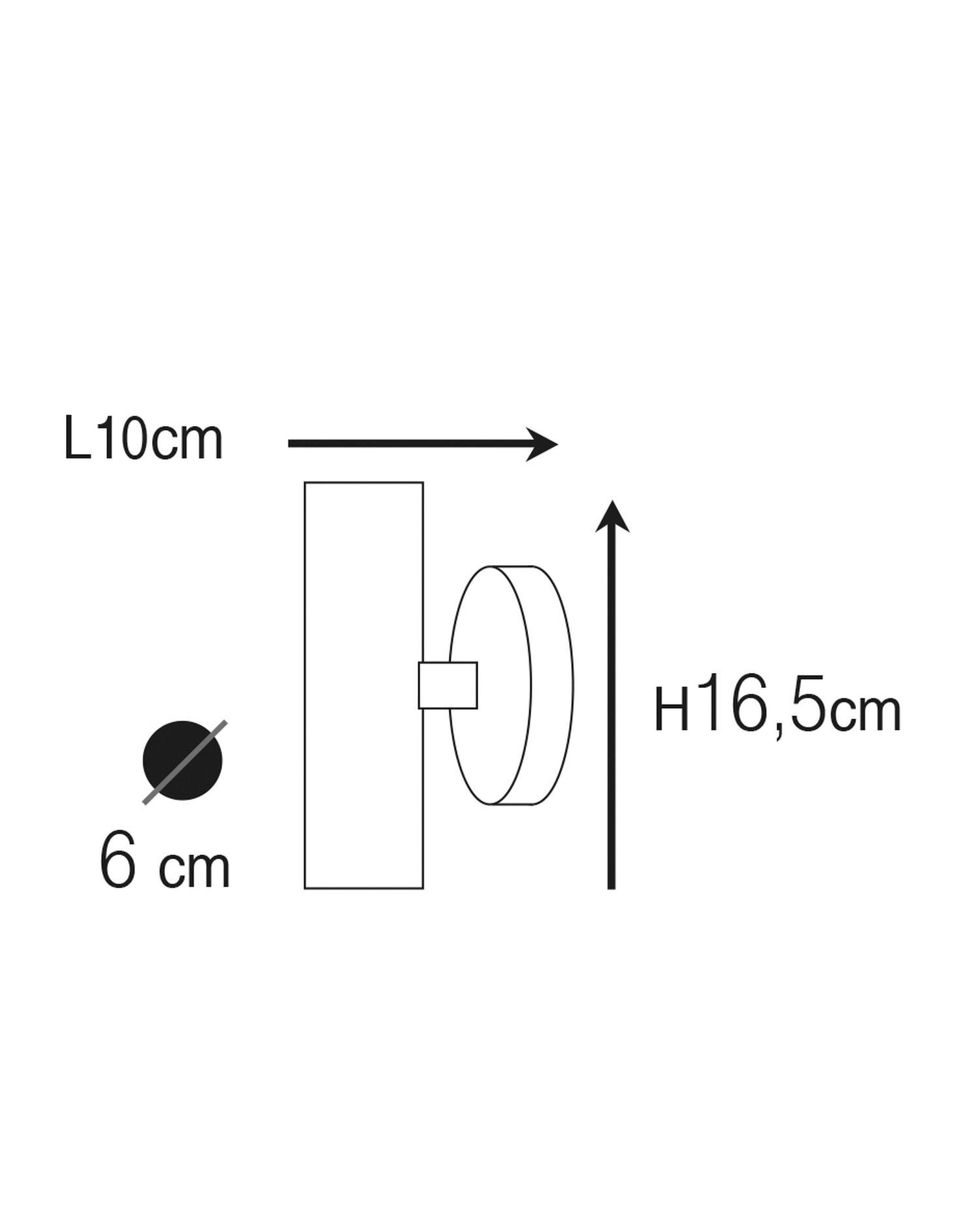 Wandlampe außen Messing massiv Glas GU10 IP44 Up Down