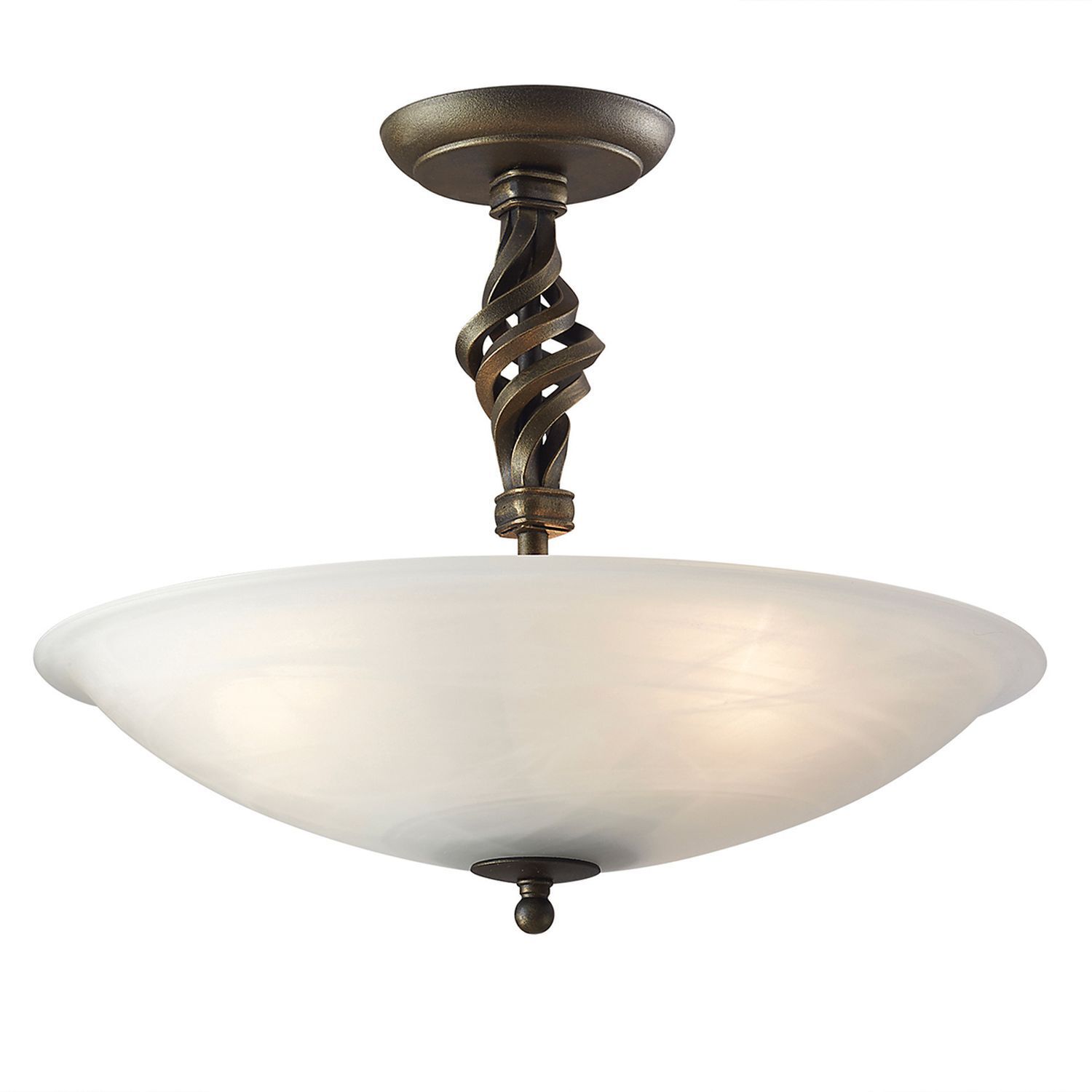 Deckenleuchte ANOUK Antik Gold Ø40cm Design Lampe