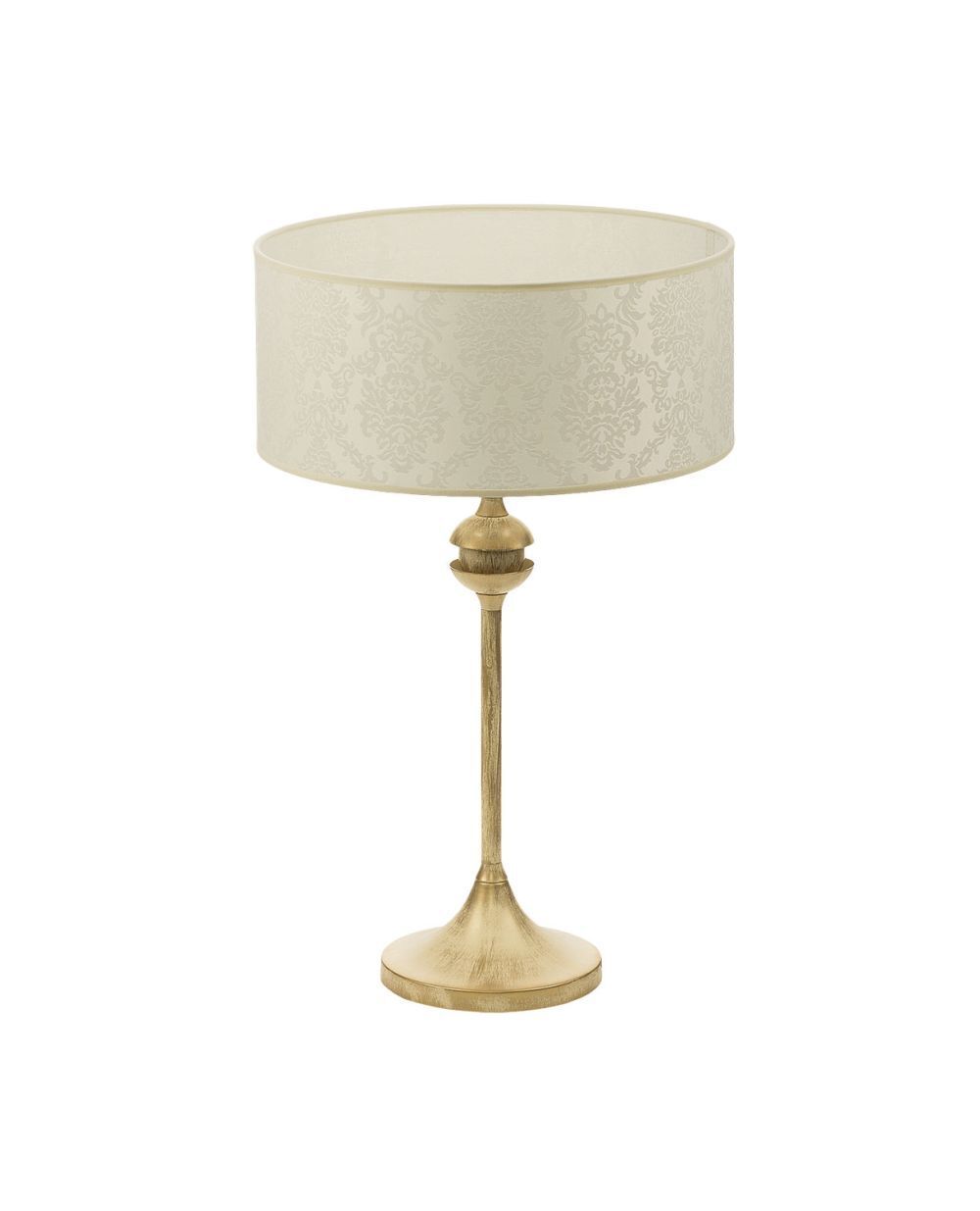 Tischleuchte DAGNO Shabby Gold Ecru B:54cm Lampe